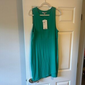 Green Sleeveless Shift Dress - Athleta